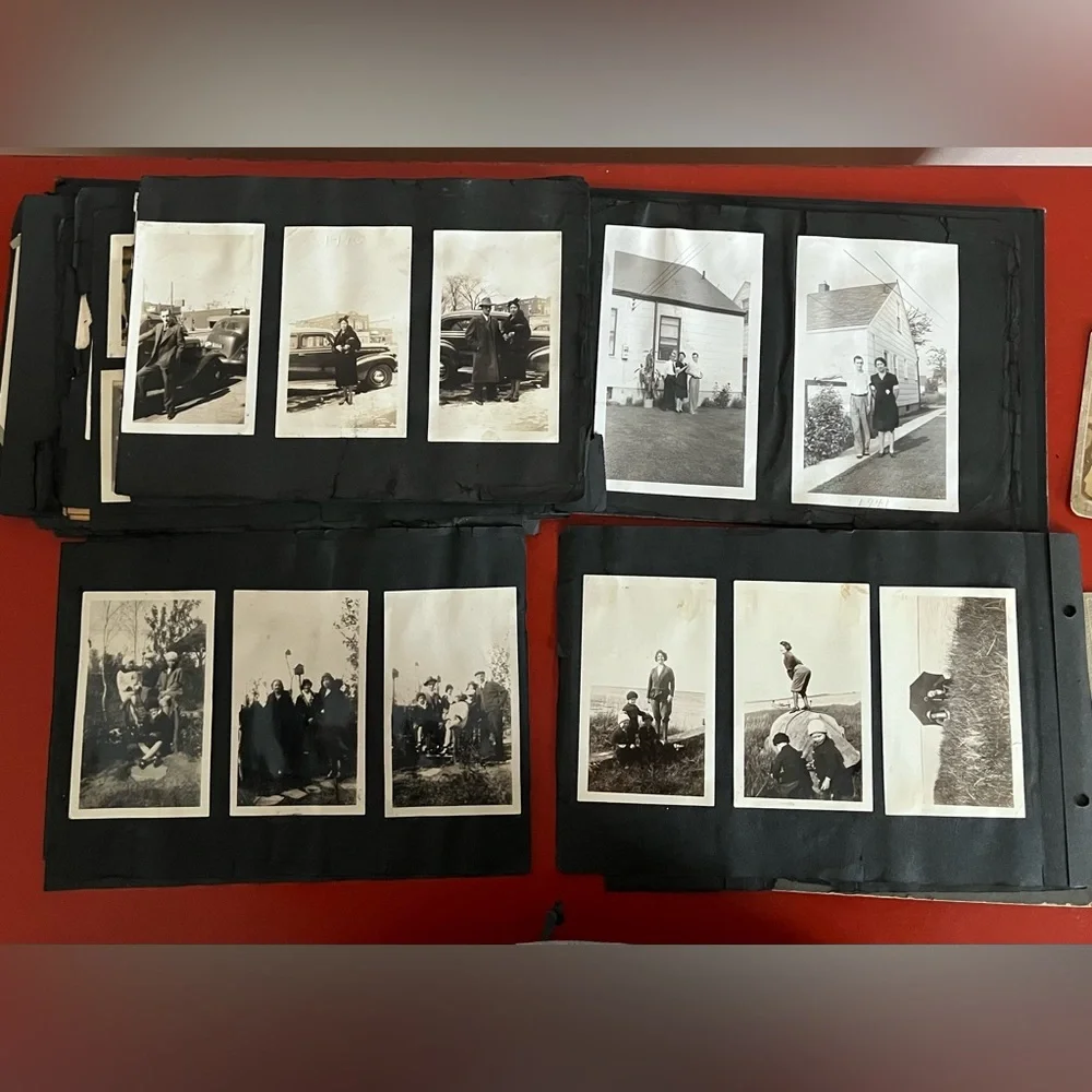 Vintage Black/White Photography Collection dated 1900’s-40’s few cabinet cards - Picture 7 of 16